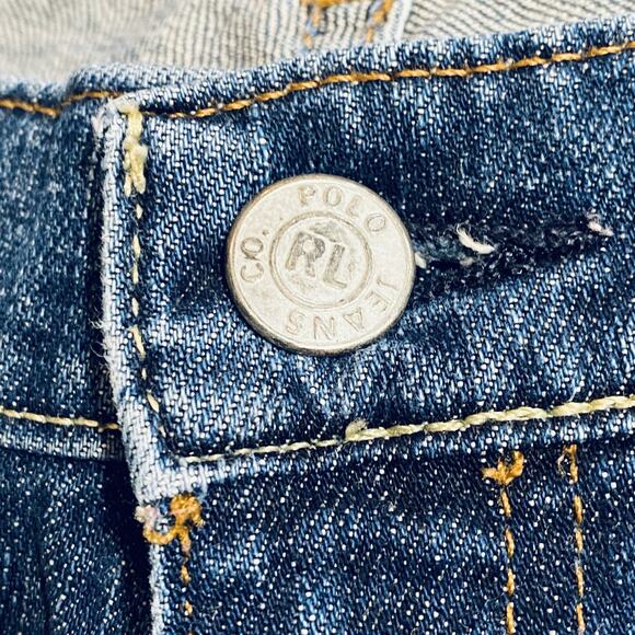 Polo Jeans Company Ralph Lauren Jeans Womens 30x32 Saturday Bootcut Distressed D - Picture 5 of 11